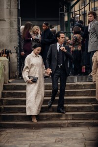 Susie Cave and Nick Cave