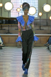 Runway at Ahluwalia RTW Fall 2023 on February 18, 2023 in London