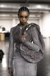 Backstage at Diesel RTW Fall 2023