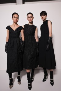 Backstage at Christian Dior RTW Fall 2023