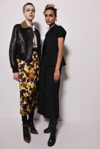 Backstage at Christian Dior RTW Fall 2023