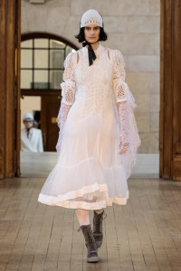 Runway at Bora Aksu  RTW Fall 2023 on February 17 , 2023 in London