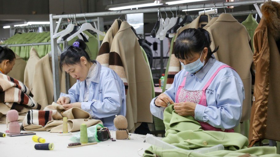 Garment factory in China