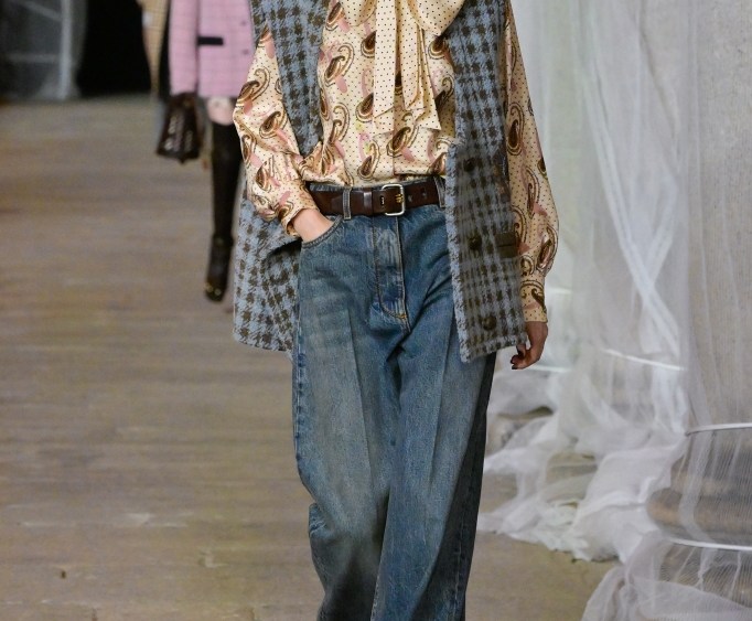 Fall/Winter 2023-2024 collections highlighted the fabric’s ability to transform. 