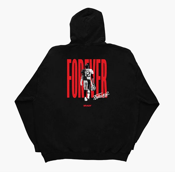 Brady brand "Forever12" graphic hoodie