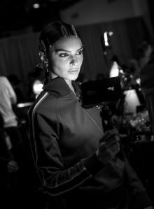Backstage at Tory Burch RTW Fall 2023