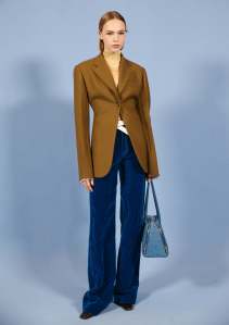 Backstage at Tory Burch RTW Fall 2023
