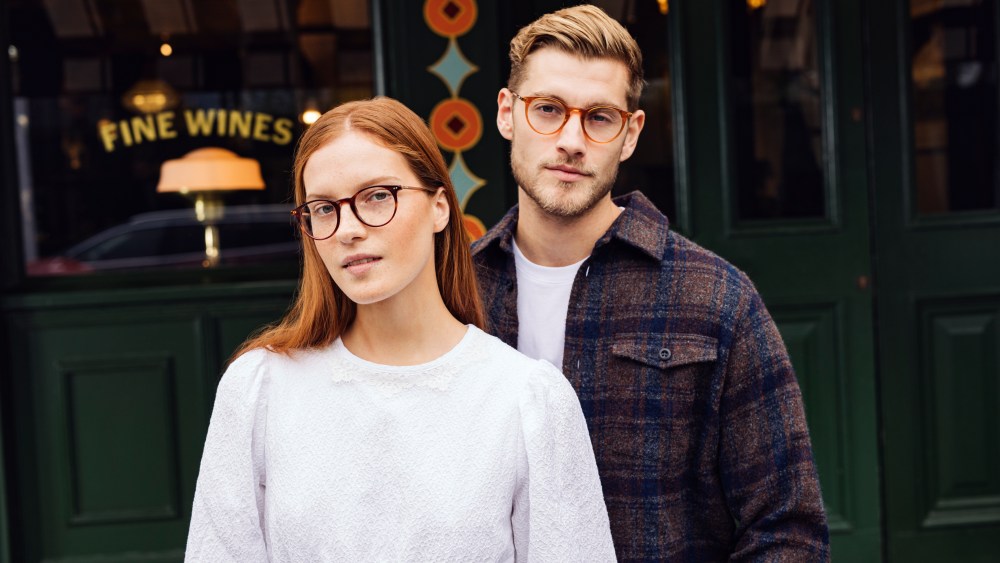 Taylor Morris Spring Summer collection campaign shoot in Hyde Park and The Princess Royal with models Rob and Hannah, 3rd October 2022.