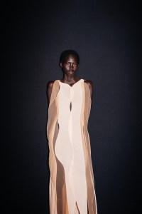 Backstage at Victoria Beckham RTW Fall 2023
