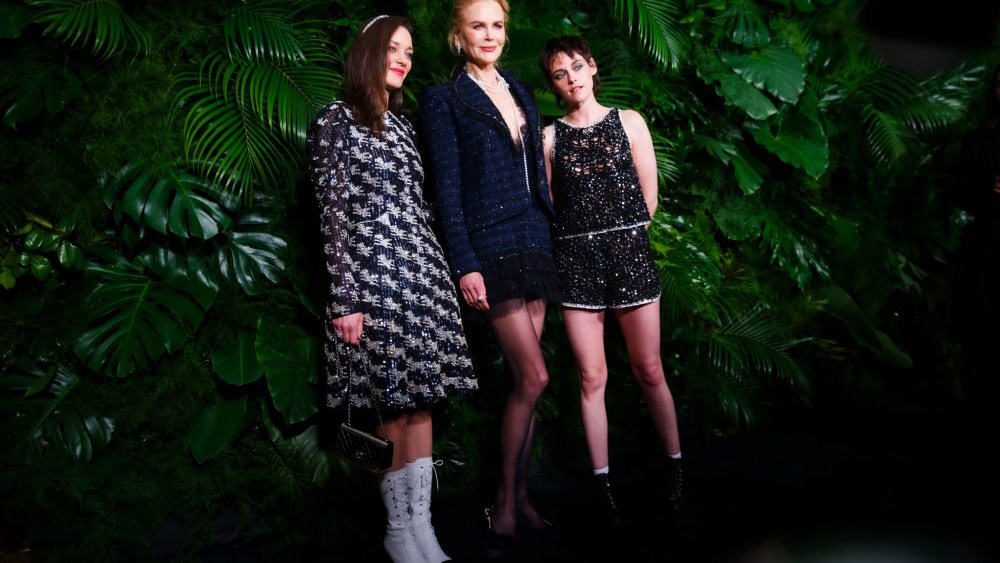 Marion Cotillard, Nicole Kidman and Kristen Stewart.