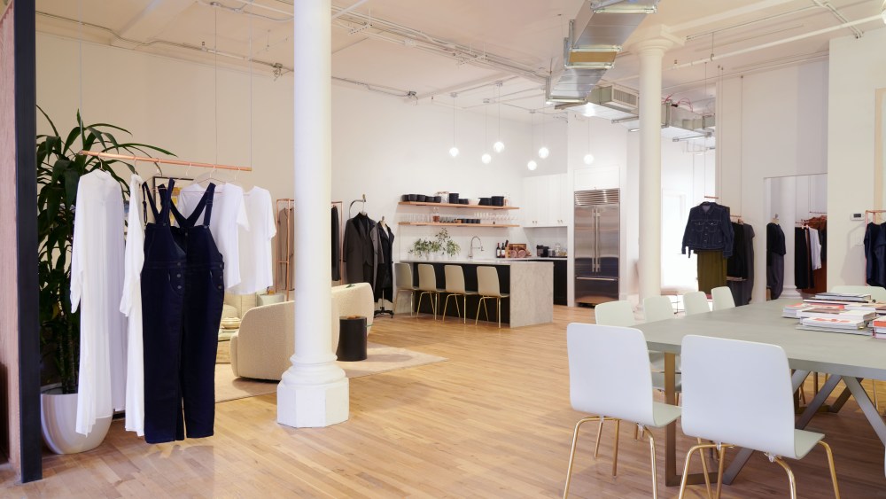 The new Universal Standard showroom.