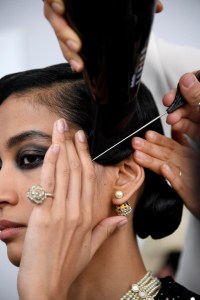 Backstage at Dior Pre-Fall 2023