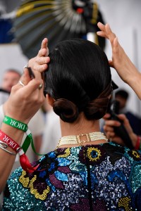 Backstage at Dior Pre-Fall 2023
