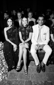 Princess Gauravi Kumari of Jaipur, Claire Deroo, and HH Maharaja Sawai Padmanabh Singh of Jaipur