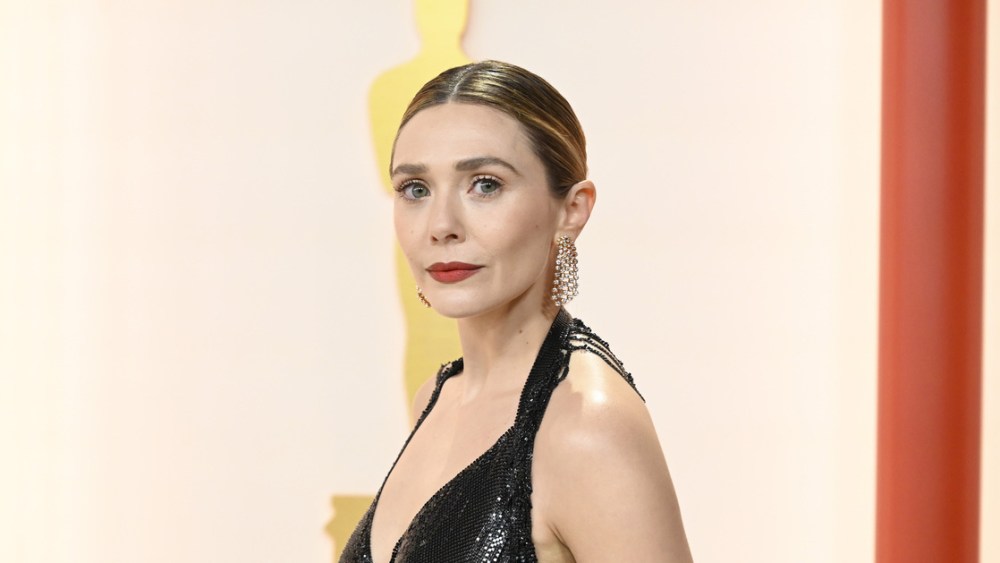 Elizabeth Olsen at the 95th Annual Academy Awards held at Ovation Hollywood on March 12, 2023 in Los Angeles, California.