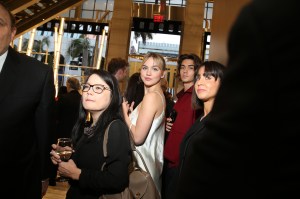 The scene at the Giorgio Armani Oscars event.