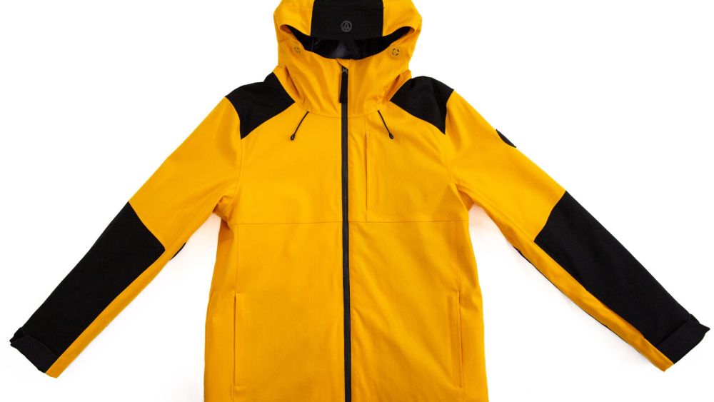 The Alps & Meters jacket created from Schoeller materials.