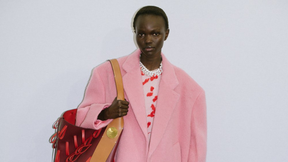 Backstage at Jil Sander RTW Fall 2023