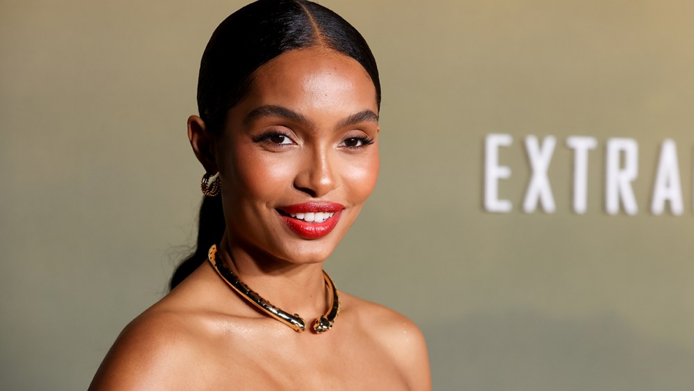 Yara Shahidi at the premiere of "Extrapolations" held at the Hammer Museum on March 14, 2023 in Los Angeles, California.