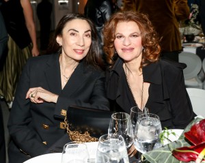 Anh Duong and Sandra Bernhard