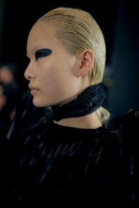 Backstage at Rick Owens RTW Fall 2023