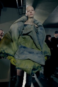 Backstage at Rick Owens RTW Fall 2023
