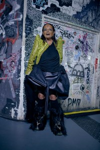 Backstage at Rick Owens RTW Fall 2023