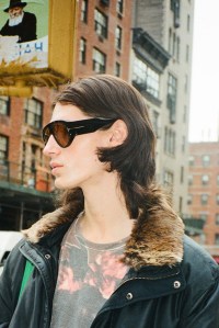 Tom Baker, model: Tom Ford’s sunglasses.