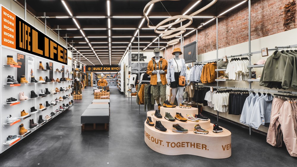 Timberland store in SoHo.