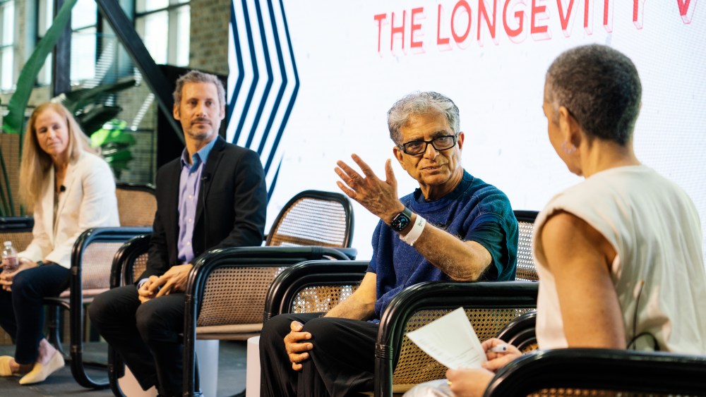 Deepak Chopra Melissa Eamer and Charles Rosier