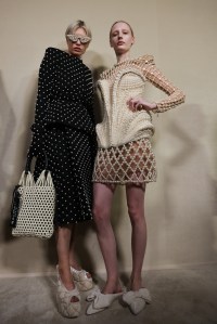 Backstage at Balmain RTW Fall 2023
