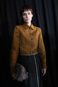 Backstage at Dries Van Noten RTW Fall 2023