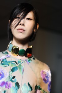 Backstage at Dries Van Noten RTW Fall 2023