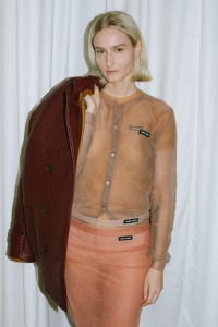 Backstage at Miu Miu RTW Fall 2023