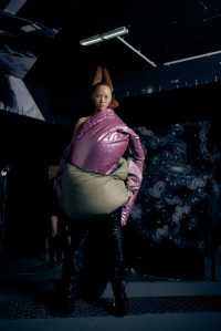 Backstage at Rick Owens RTW Fall 2023