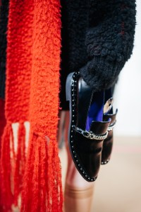 Backstage at Stella McCartney RTW Fall 2023