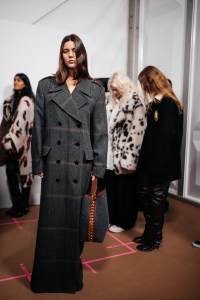 Backstage at Stella McCartney RTW Fall 2023