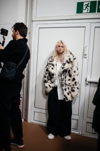 Backstage at Stella McCartney RTW Fall 2023