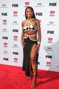 Coco Jones at the 2023 iHeartRadio Music Awards held at The Dolby Theatre on March 27, 2023 in Los Angeles, California.
