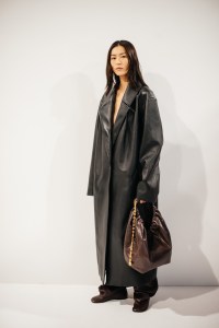 Backstage at Loewe RTW Fall 2023
