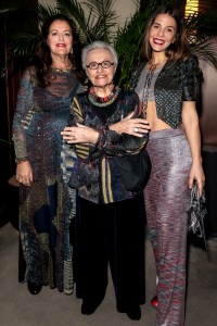 Angela Missoni, Rosita Missoni and Margherita Maccapani Missoni