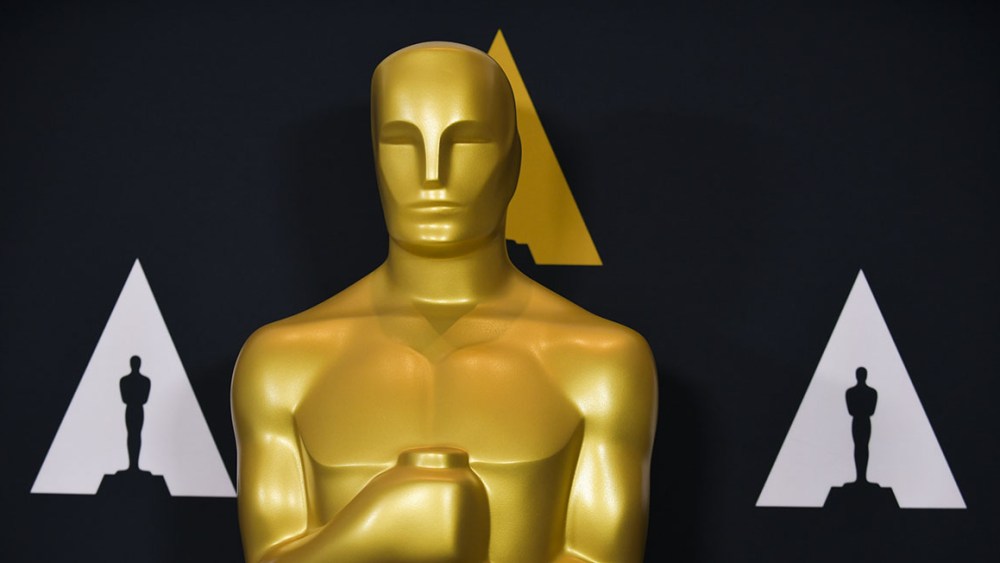 LOS ANGELES, CALIFORNIA - FEBRUARY 05: Oscar statue at the Samuel Goldwyn Theater on February 05, 2020 in Beverly Hills, California. (Photo by Rodin Eckenroth/Getty Images)