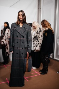 Backstage at Stella McCartney RTW Fall 2023