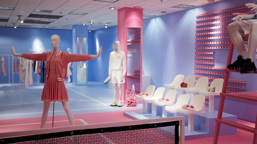 Balmain 'Summer Set' activation at Dallas NorthPark.
