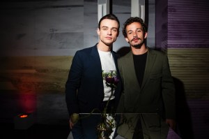 Thomas Doherty and Eli Brown