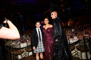 Andrew Keenan Bolger, Glennda Testone and Sasha Velour.