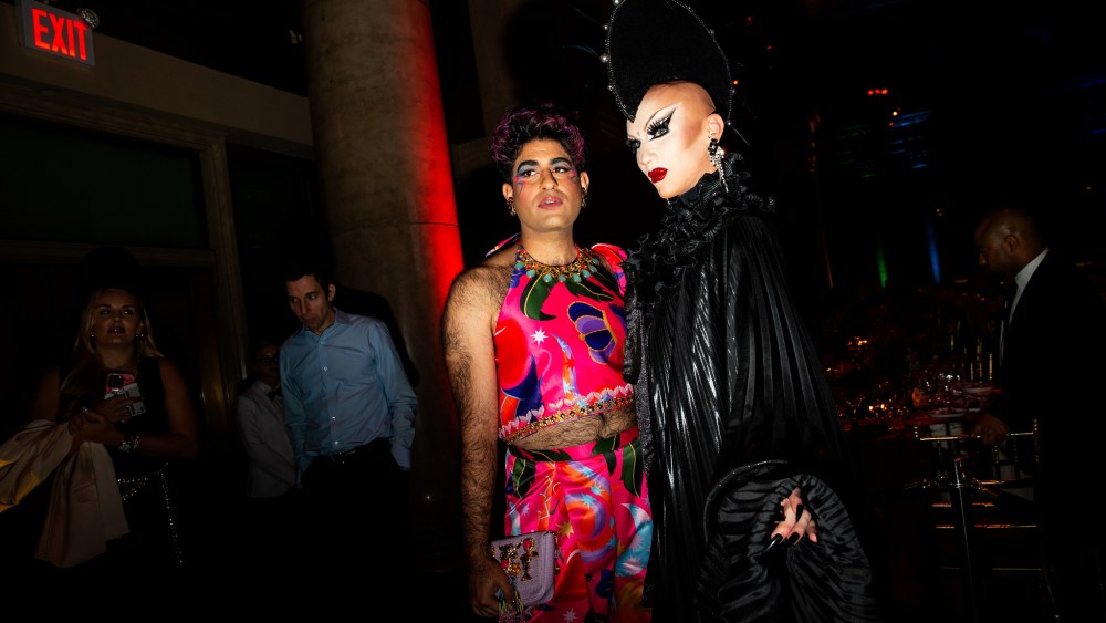 Alok Vaid-Menon and Sasha Velour