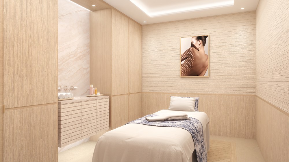 Inside the Dior spa at Hôtel du Cap-Eden-Roc.