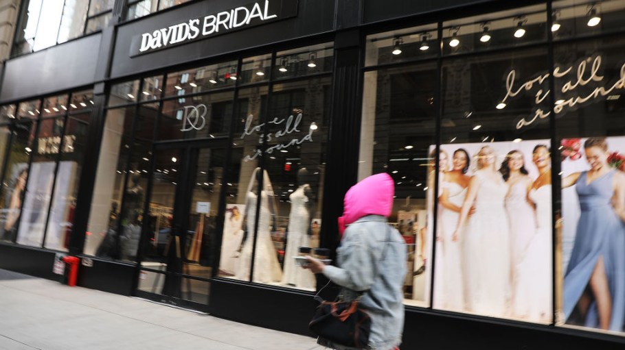 David's Bridal stores remain open as it tries to find a buyer while in Chapter 11, but said it could end up winding down operations.