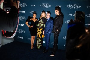 Emma Grede,  Dee Ocleppo Hilfiger, Tommy Hilfiger and Karlie Kloss.